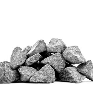 Granite sauna rocks for traditional sauna heaters