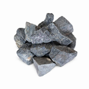 Natural basalt sauna rocks for traditional sauna heat and steam