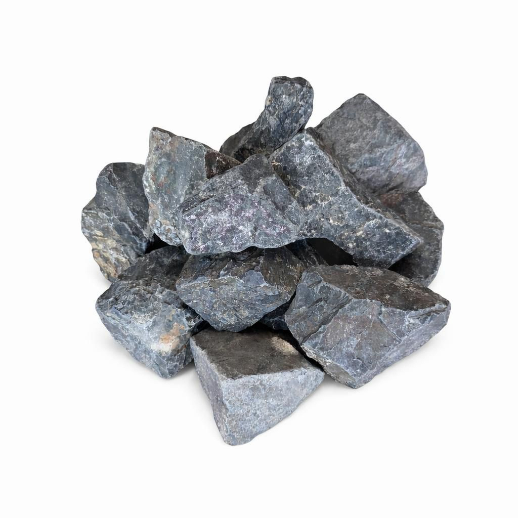 Natural basalt sauna rocks for traditional sauna heat and steam