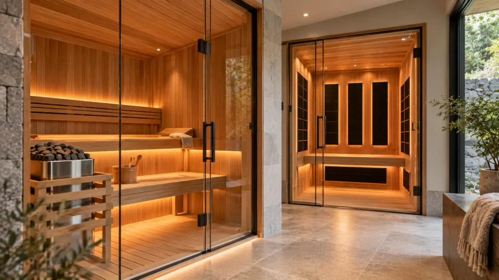 Traditional Sauna vs Infrared Sauna